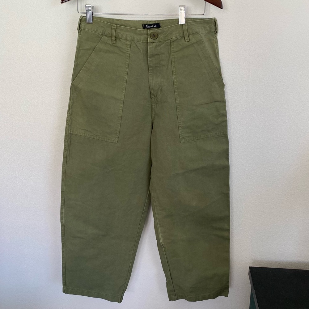 CRISTINA LEI Women’s Pants Made in Italy 100% Cotton